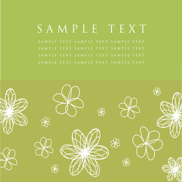 Abstract Floral background - Vector, imagen