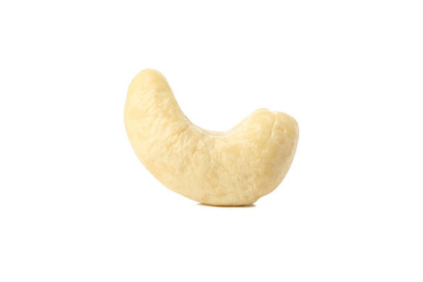 Вкусный орех кешью изолированы на белом фоне. Витаминные продукты
 - Фото, изображение