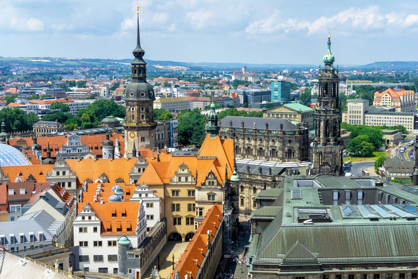 Dresdenin panoraama - Valokuva, kuva