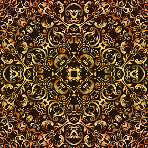 Vector abstract ethnic ornamental background - Vecteur, image