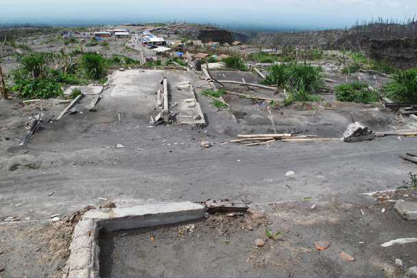 Devastation after volcano eruption - Photo, Image