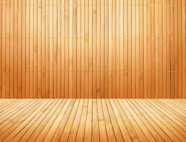 Panneaux de bois de bambou texture fond - Photo, image