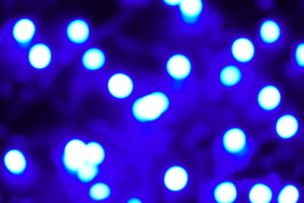 Blurred blue light Close-up background  - Foto, Imagen