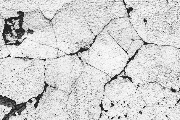 Tekstuuri, seinä, betoni, sitä voidaan käyttää tausta. Wall fragmentti naarmuja ja halkeamia - Valokuva, kuva