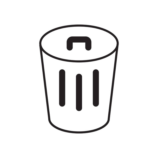дизайн логотипу сміттєвого вектора
 - Вектор, зображення