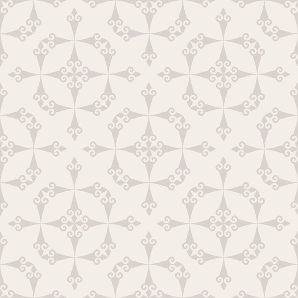 Bezešvé šedý vzor na bílém pozadí: pro tkaniny, dlaždice, design interiéru nebo tapety. Obrázek pozadí vektoru - Vektor, obrázek