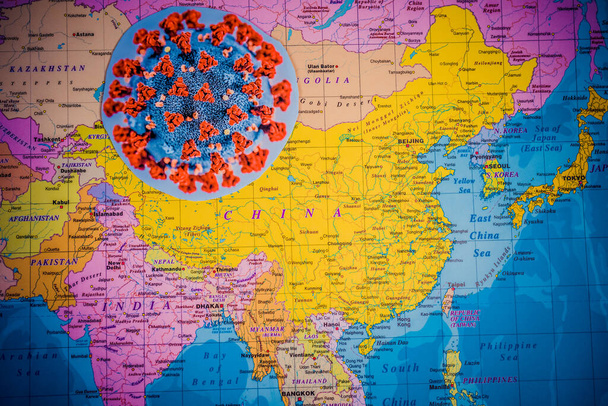 Coronavirus, Çin 'den salgın tehdidi. - Fotoğraf, Görsel
