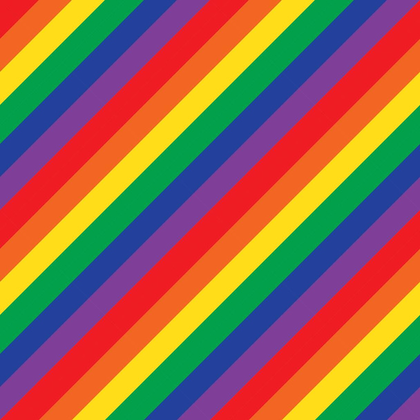 Rainbow diagonale rayé fond de motif sans couture adapté pour les textiles de mode, graphiques - Vecteur, image