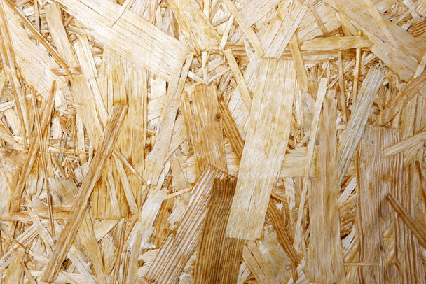 texture of Pressed Wood Shavings background Wood particle Board chipboard - Photo, Image