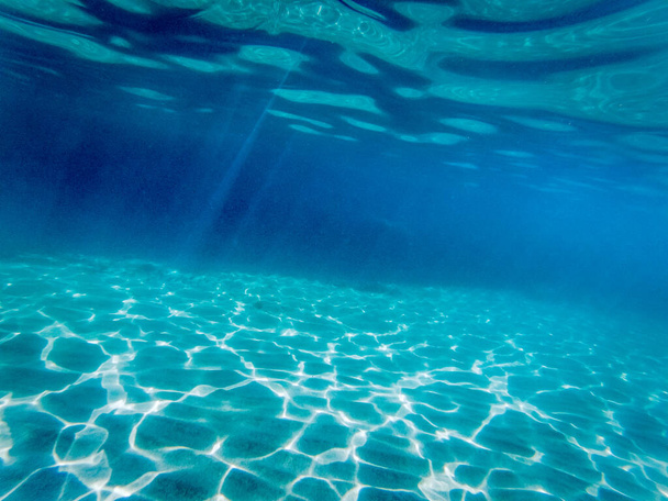 тропічний синій океан підводний фон розкішний візерунок природи
 - Фото, зображення