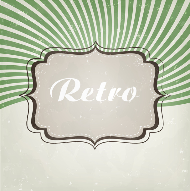 Retro background - Vector, afbeelding