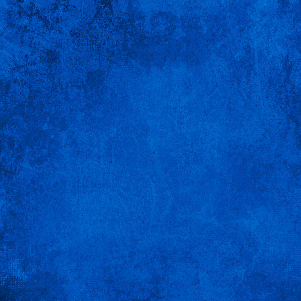Grunge fond de mur bleu ou texture - Photo, image