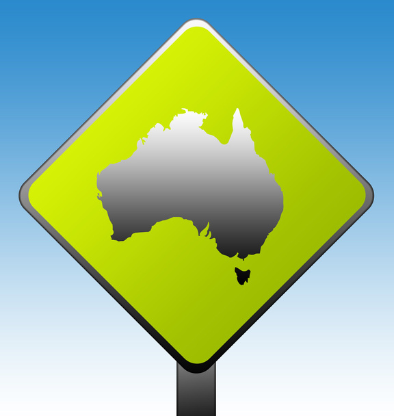 オーストラリアの道路標識 - 写真・画像