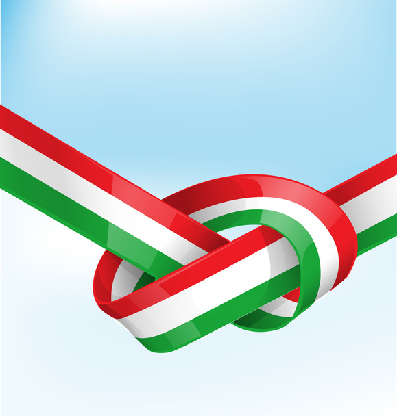 Italian lippu taustalla
 - Vektori, kuva