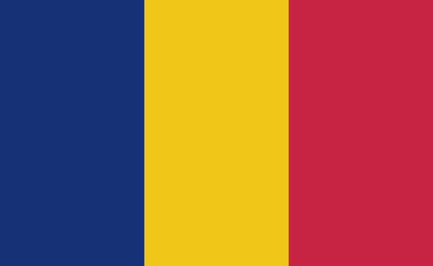 Flaga narodowa Rumunii w dokładnych proporcjach - Ilustracja wektora - Wektor, obraz