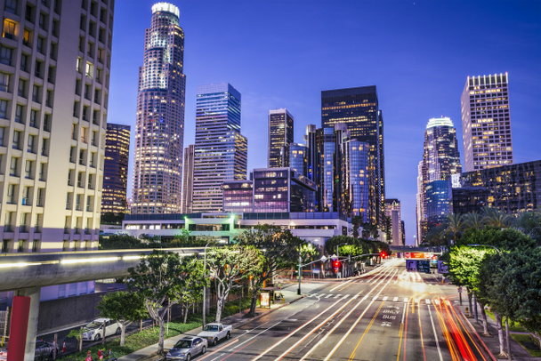 Los Angelesin keskustassa - Valokuva, kuva
