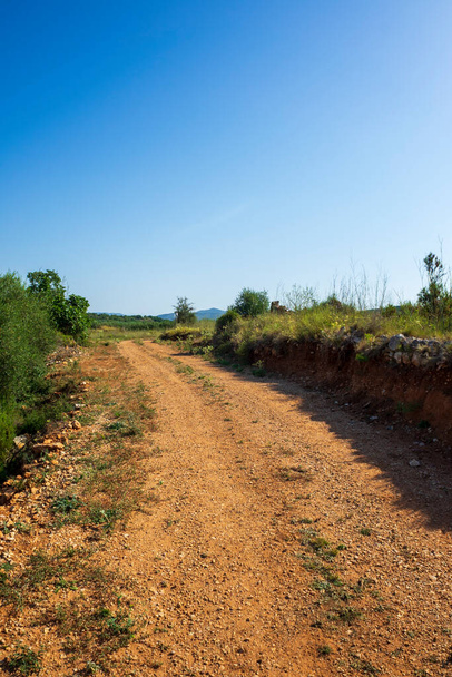 Landschaft des Augustweges auf seiner Durchfahrt durch Castellon, Spanien - Foto, Bild