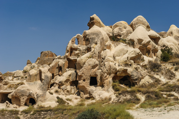 Rocce vicino Goreme, Cappadocia, Turchia
 - Foto, immagini