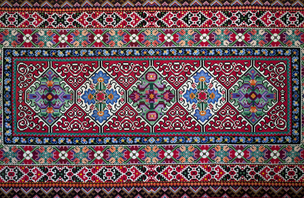 Handemade Slavic carpet - Photo, Image