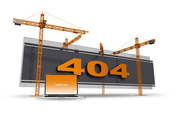 Σφάλμα 404 κατασκευή - Φωτογραφία, εικόνα