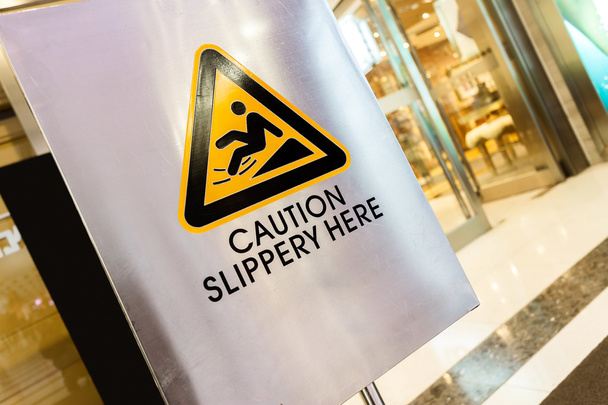 Symbol varování na obchodě - Fotografie, Obrázek