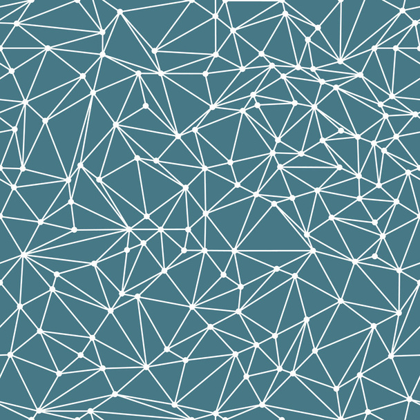 Nahtloses geometrisches Low-Poly-Dreieck - Vektor, Bild