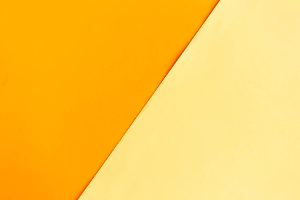 Πορτοκαλί και κίτρινο γεωμετρικό υπόβαθρο, ελάχιστη έννοια - Φωτογραφία, εικόνα