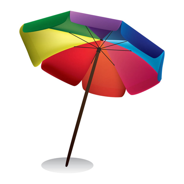 Umbrella vector illustration icon  - Vetor, Imagem