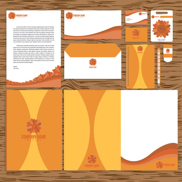 set of templates for cards, invitations, banners, posters, covers, brochures, packaging. - Wektor, obraz