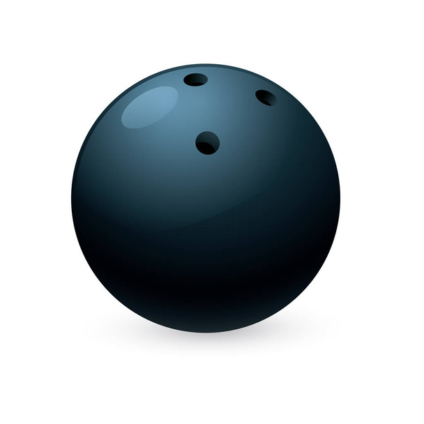 bowling ball, design vector illustration - Wektor, obraz