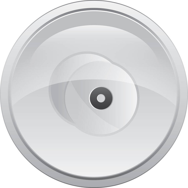 compact disc vector illustration icon  - Vektor, kép
