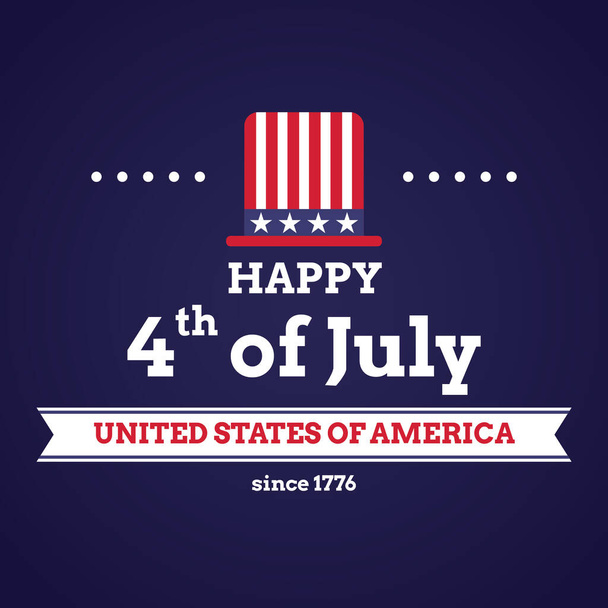 USA template,  vector illustration - Vector, Image
