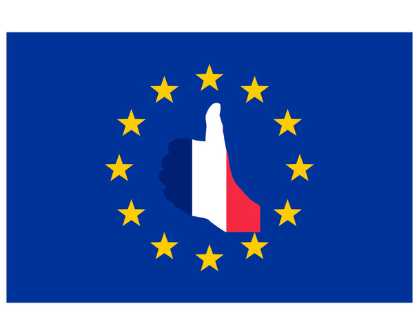 Французский палец в Европе
 - Фото, изображение