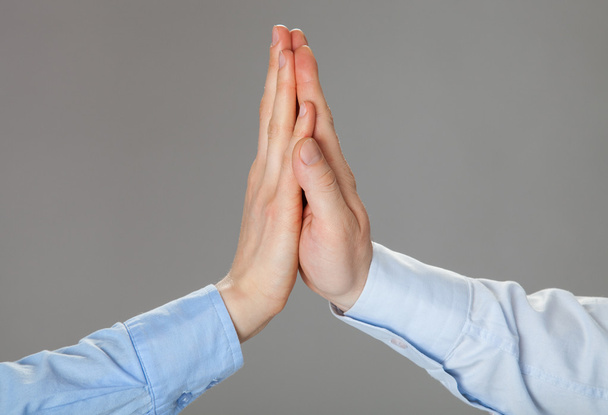 Two hands giving high fives - Fotó, kép