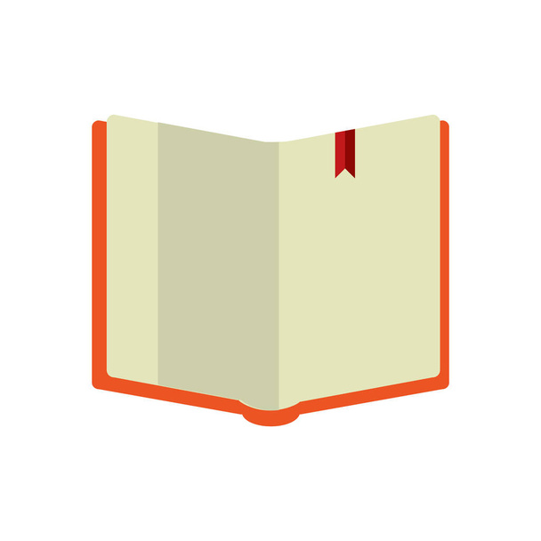 book icon, vector illustration - Vektor, kép