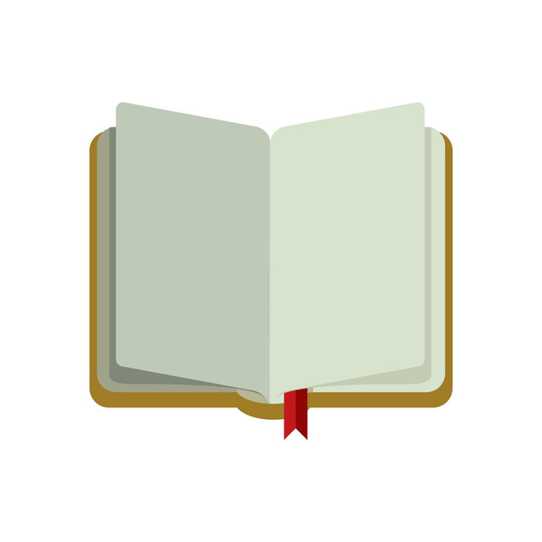 book icon. vector illustration - Вектор,изображение