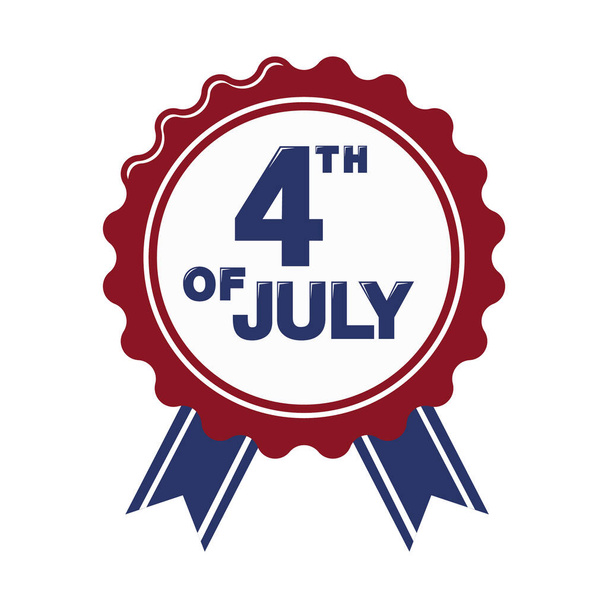 День независимости США, векторная иллюстрация
 - Вектор,изображение