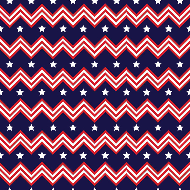 USA seamless background, design vector illustration - Διάνυσμα, εικόνα