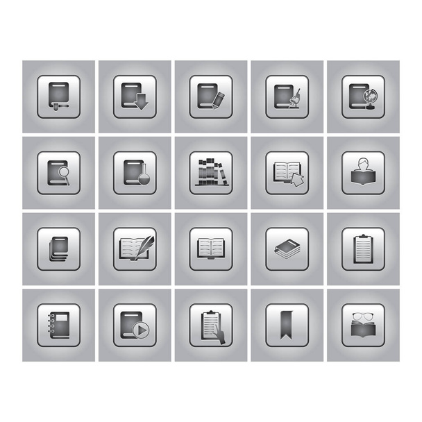 set of vector icons for web - Vektor, Bild