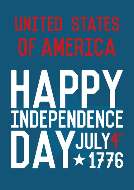 vector illustration of a background for independence day. - Vettoriali, immagini