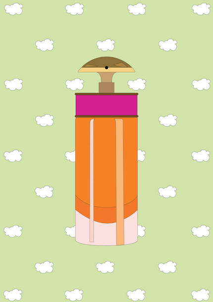 perfume bottle, design vector illustration - Vector, Image