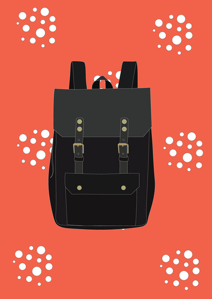 backpack, design vector illustration - ベクター画像