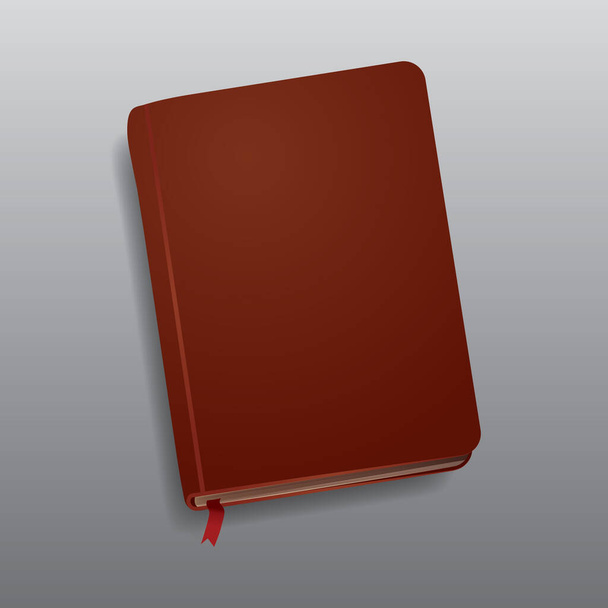 book cover icon. flat vector illustration - Διάνυσμα, εικόνα