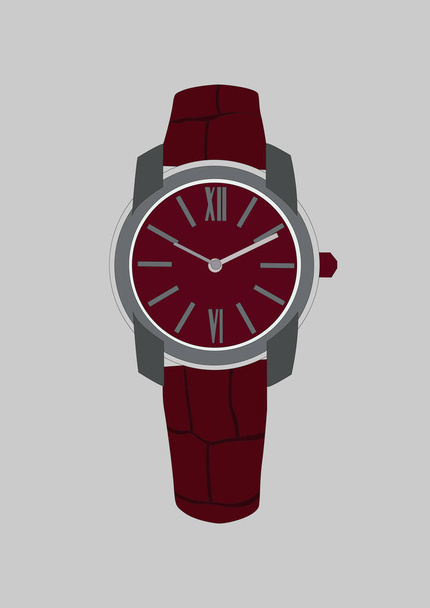 wrist watch, design vector illustration - Vektör, Görsel