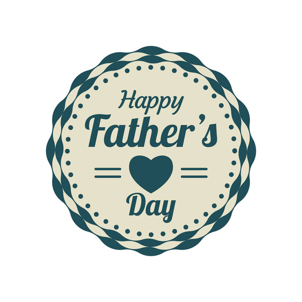 Fathers day, vector illustration - ベクター画像