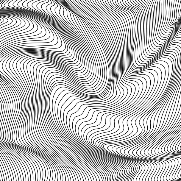 Векторная абстрактная линия. Волны фон
 - Вектор,изображение