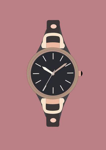 wrist watch, design vector illustration - Vektor, kép