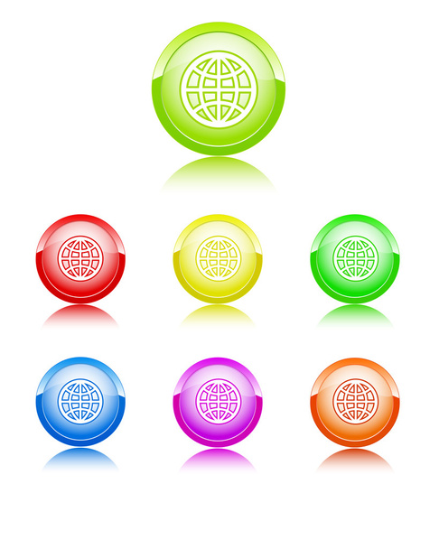 Web color icon - Вектор, зображення