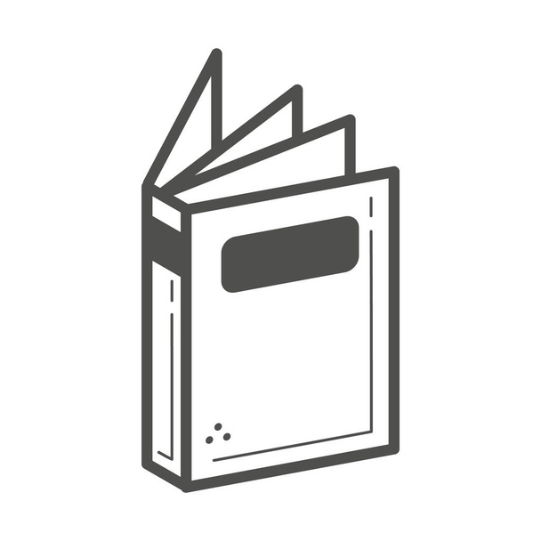 vector illustration of archive icon - Vector, afbeelding