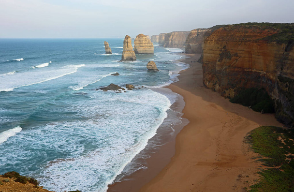 Twelve Apostles in the morning - Port Campbell National Park, Victoria, Australia - Photo, Image